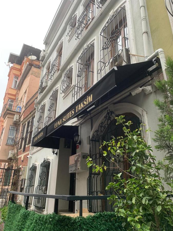 Luna Suites Taksim Istanbul Exterior foto
