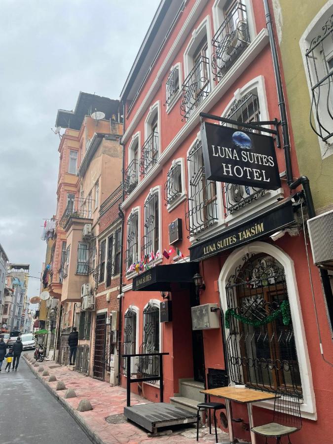 Luna Suites Taksim Istanbul Exterior foto